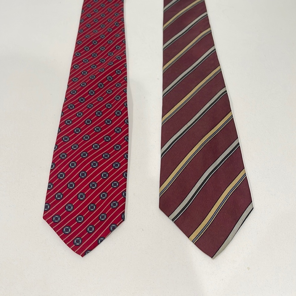 Christian Dior ties lot of 2 - Picture 1 of 3